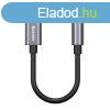 Baseus L54 USB-C - Mini Jack 3,5 mm Audioadapter 0,9m Grey