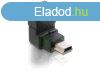 DeLock Adapter USB-B mini 5pin male/female 90angled