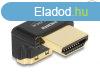 DeLock HDMI Adapter male to female 90 downwards angled 8K 6