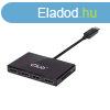 Club3D Multi Stream Transport (MST) Hub DisplayPort 1.2 Quad