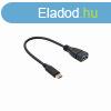 SBOX USB A Female -> TYPE-C Male Adapter Black