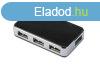 Digitus USB 2.0, 4-Port Hub, 4x USB A/F, 1x USB Bmini/F