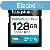 Kingston 128GB Canvas Go Plus Gen4 Class 10 UHS-I U3 V30