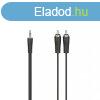 Hama 3,5mm Jack-2 RCA Audio Cable 5m Black