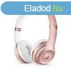 Apple Beats Solo3 Bluetooth Headset Icon Collection Rose Gol
