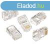 Gembird RJ45 CAT6 8P8C LAN plug gold plated, 50 pcs per bag 