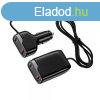 Astrum PRO GO PD100 auts szivar gyorstlt 2X USB (18W), 2X