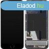 Apple iPhone SE3 (2022) fekete gyri LCD kijelz rintvel (