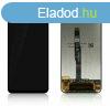 Huawei P40 Lite fekete LCD kijelz rintvel