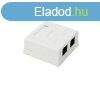 Cat.5e UTP 2xRJ45 falon kvli ntapad aljzat