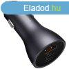Baseus Golden Contactor Pro Car Charger Black