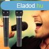 Karaoke szett 2 db mikrofonnal (vezetk nlkli)