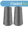 Crelando szrke 2 darabos (2 x 2500 mter / 88g) 40/2 polyes
