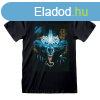 Rvid ujj pl Marvel Wall Lurker Fekete Unisex MOST 31479 