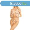 LEG AVENUE ? strasszos csuklpnt s gyngy tangabugyi szett
