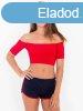 AA7301 Ni pamut short, futnadrg American Apparel, Navy/Re