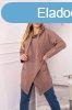 Oversize ruha csomagolt stlusban modell 0017 mocca szn