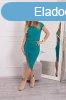 Asszimetrikus ruha modell 61524 trkisz kk