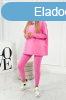 Pamut szett pulcsibl s leggingsbl, 9463 fnyes rzsaszn
