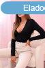 Hossz ujj, mly kivgs body blz, 13613-as modell, feket