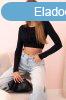 Hossz ujj crop-top blz rncolssal a mellrszen, 12577 fe