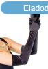  Extra Long Satin Gloves, black, O/S 