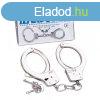  Large Metal Handcuffs With Keys 