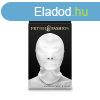  Fetish & Fashion - Zippered Mouth Hood - White - Altern