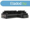 Elgon kinyithat sarokkanap polccal s 2 db puffal, norml 
