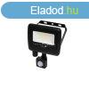 LED-es fnyvet, mozgsrzkels 20 W, 1600 lm, IP65