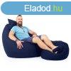 Navy ALL IN XXL Babzskfotel Garnitra