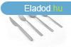 Rozsdamentes acl tkszlet, 24 db-os, ezst - DESIGN - Buto