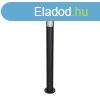 Design kltri oszloplmpa fekete 80 cm IP44 - Boris