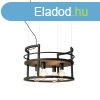 Ipari lglmpa fekete polccal kerek 4-lmps - Cage Rack