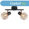 Modern spotlmpa fekete rzzel 2-lmps - Mesh