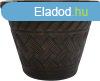 Virgcserp 29x23 cm, sttbarna, rattan hats