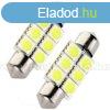 Auts szofita LED izz, 6 db szuperfnyes SMD LED-del, 39MM6