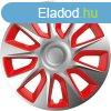 16" Stratos Silver & Red