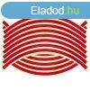 16 db Tuning felni csk - Piros