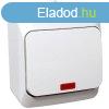 Schneider WDE000514 CEDAR PLUS jelzfnnyel/IP44/fehr egyp