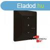 Legrand Valena Life Netatmo intelligens rednykapcsol feket