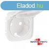 Legrand Valena Allure 2P+F csatlakozaljzat burkolat, csapfe