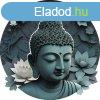 ntapads kr alak poszter tapta, Buddha fej, szobor, ltu