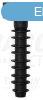 Bethet kbelktegel tipli 10,33,2mm