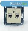 Panasonic Karre Plus RJ45 CAT 5E dupla FALI ALJZAT bzs (ker