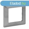 Legrand Valena Life egyes keret, Inox dekor
