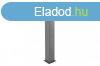 LARGO Kerti energiaoszlop lmpa IP44 grafit 80cm