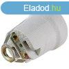 Foglalat porceln E27, 250V, 4A, 100W, beptett 10x1-es er