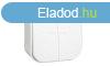 Legrand Forix 105 2x1P ketts egyplus kapcsol falon kvl