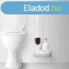 WC kefe szett + trol - 225 x 100 x 135 mm